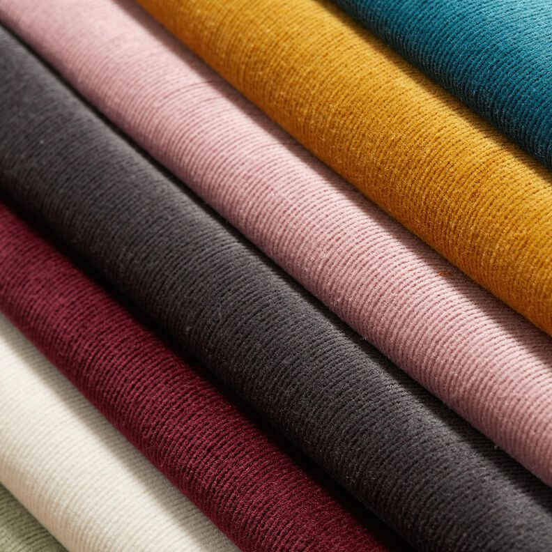 Feincord Stretch – schwarz,  image number 6