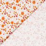 Musselin/ Doppel-Krinkel Gewebe Blumenwiese – elfenbein/pfirsichorange,  thumbnail number 4