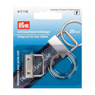 Schlüsselband-Anhänger – silber metallic | Prym, 