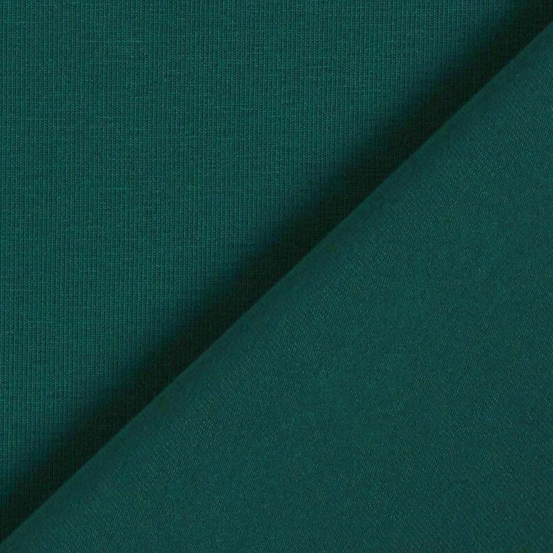 Baumwolljersey Medium Uni – blautanne,  image number 5