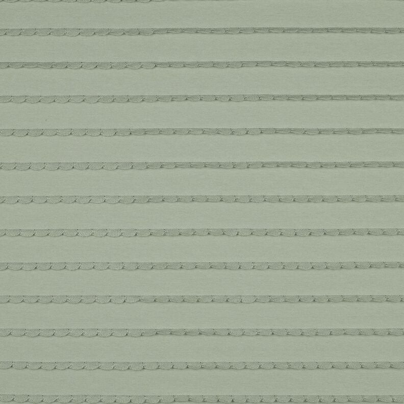 Baumwolljersey R&uuml;schen &ndash; schilf,  image number 1