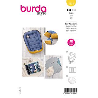 Baby Accessoires | Burda 5834 | Onesize, 