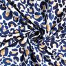 Baumwolljersey Leopard mit Goldflecken | Glitzerpüppi – weiss/indigo,  thumbnail number 3