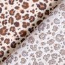 Baumwollstoff Cretonne große Leo-Tupfen – mittelbraun/hellbeige,  thumbnail number 4