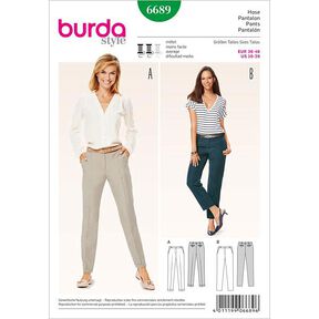 Hose | Burda 6689 | 36-46, 