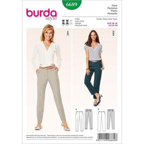 Hose | Burda 6689 | 36-46, 