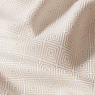Outdoorstoff Jacquard Diamant – sand, 