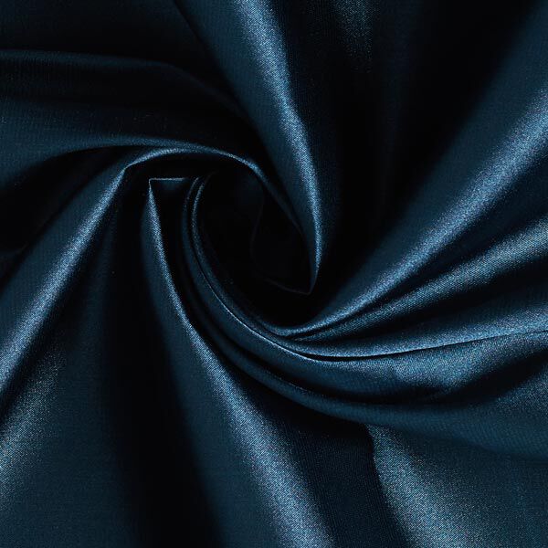 Stretch Satin – petrol | Reststück 100cm