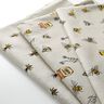 Dekostoff Halbpanama Bienen und Honig – natur,  thumbnail number 5