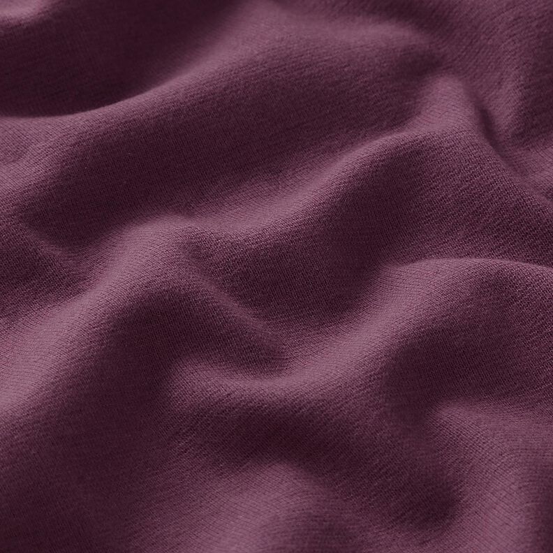 GOTS Baumwollbündchen | Tula – aubergine,  image number 2
