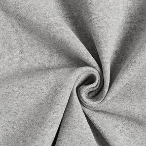 Bündchenstoff Melange – grau, 