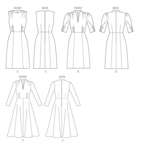 Kleid | Butterick 5951 | 34-42