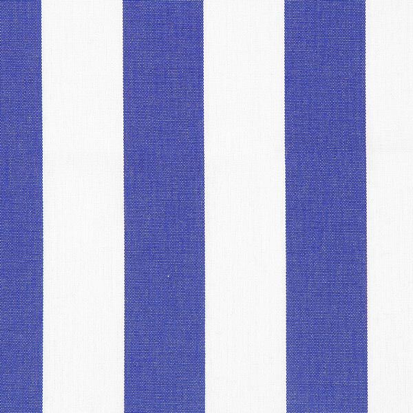Markisenstoff Streifen Toldo – weiss/königsblau,  image number 1