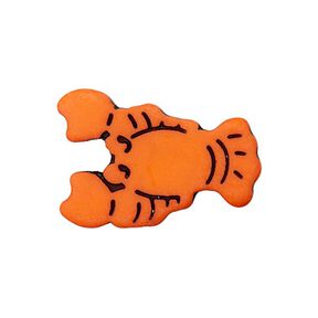Polyesterknopf Öse Hummer – Orange, 
