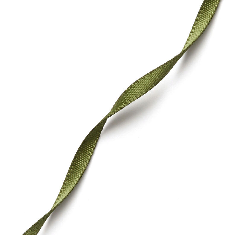 Satinband [3 mm] – oliv,  image number 3