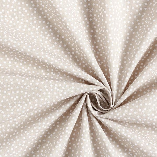 Baumwollstoff Cretonne unregelmäßige Punkte – sand, image number 4