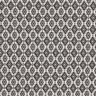 Stretch Jacquard Viskose-Mix edle Rauten – wollweiss/grau,  thumbnail number 1