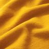 Baumwollfleece Uni – currygelb,  thumbnail number 3