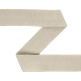 Elastisches Einfassband (Falzgummi), matt - sand, 