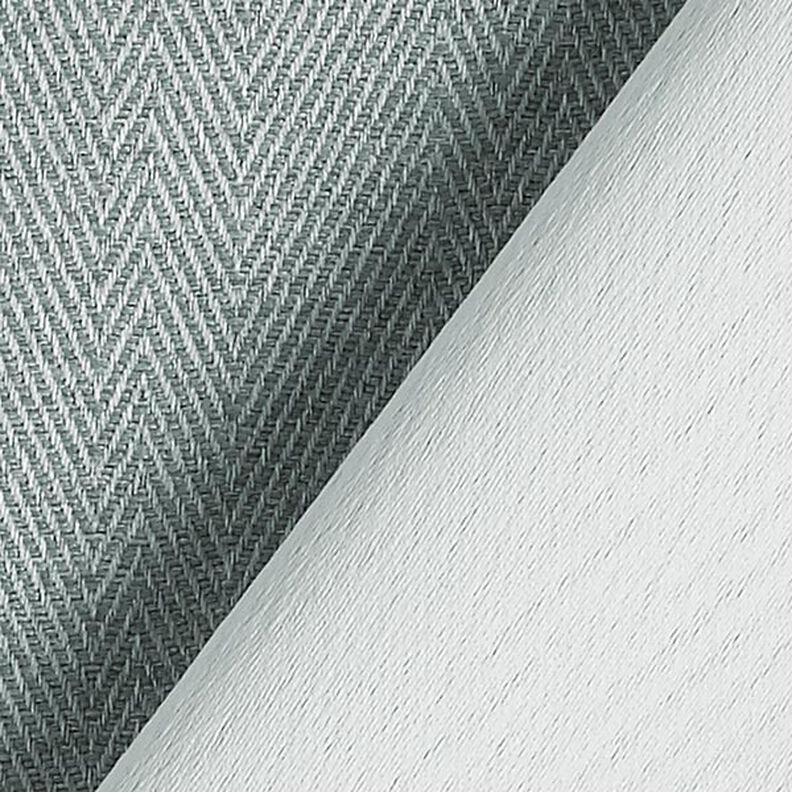 Verdunkelungsstoff Fischgrat – pastellgrün,  image number 4