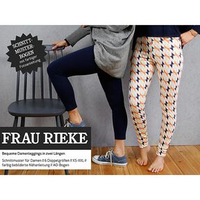 FRAU RIEKE bequeme Damenleggings | Studio Schnittreif | XS-XXL, 