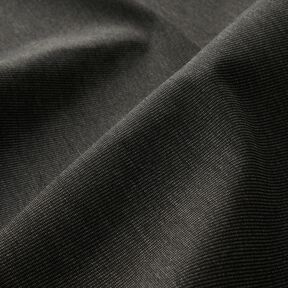 Outdoorstoff Canvas feine Struktur – schwarz, 