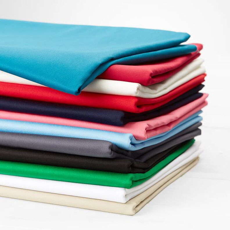 Baumwollsatin Stretch – weiss,  image number 4