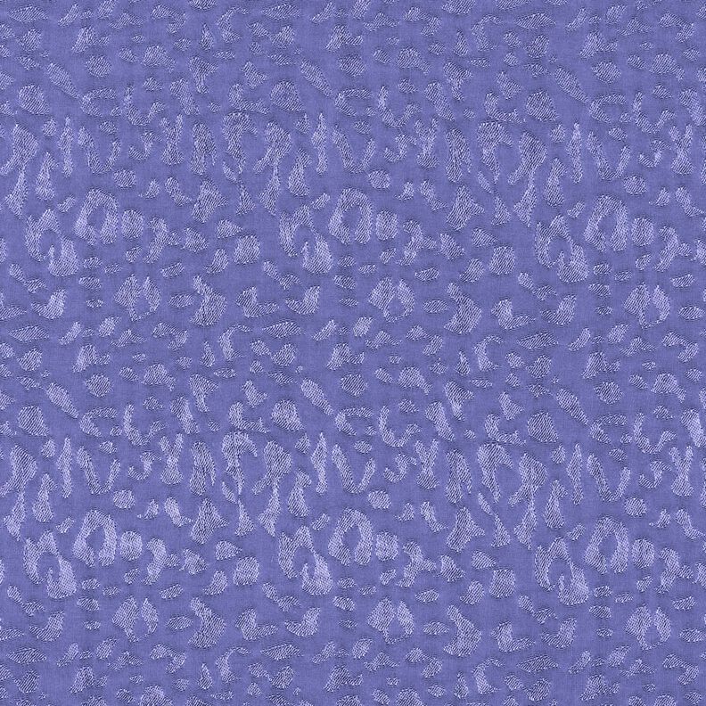 Viskosestoff Leomuster – blaulila,  image number 1