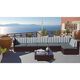 Markisenstoff Streifen Toldo – weiss/grau,  thumbnail number 5