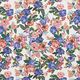 Blusenstoff Viskose bunte Kletterrosen – wollweiss,  thumbnail number 1