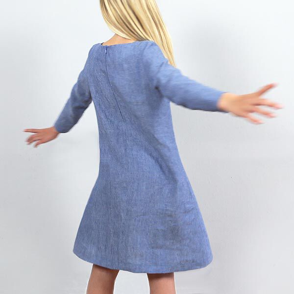 AMELAND Kleid mit Falten am Ausschnitt | Studio Schnittreif | 86-152,  image number 5