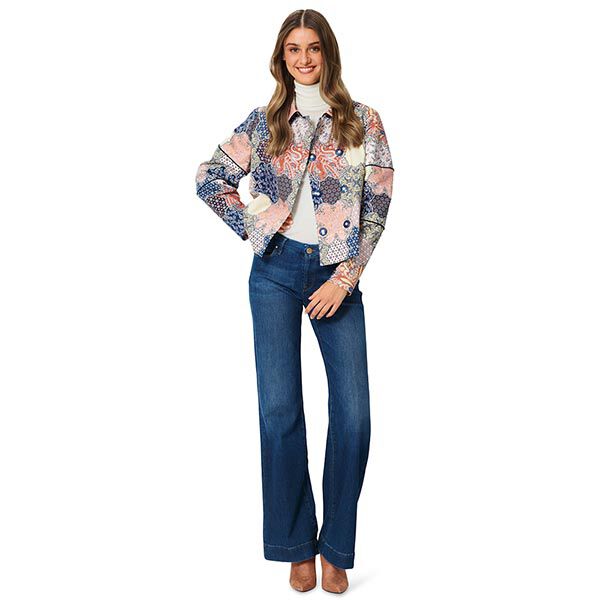 Jacke / Mantel – doppelreihig geknöpft | Burda 5992 | 34-44