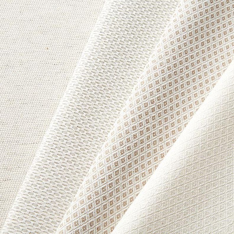 Dekostoff Jacquard Naturlook – dunkelbeige, image number 4