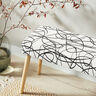 Dekostoff Jacquard abstrakte Linien – elfenbein/schwarz,  thumbnail number 6