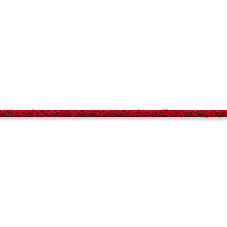 Baumwollkordel [Ø 3 mm] – merlot,  image number 2
