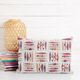 Dekostoff Canvas Sardinen – rot/natur,  thumbnail number 7