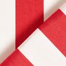 Outdoorstoff Canvas Blockstreifen – rot/elfenbein,  thumbnail number 4