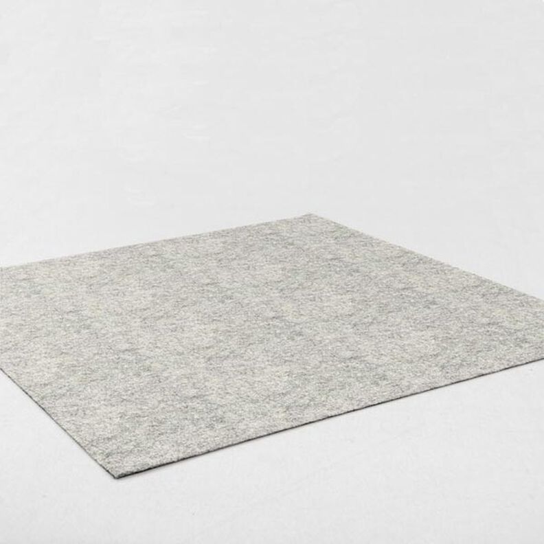 Filz 90 cm / 3 mm stark Melange – grau,  image number 2