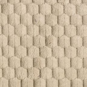 Kunstfell Honigwaben – anemone, 