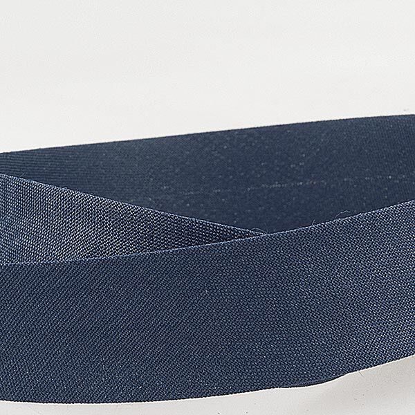 Schrägband  [Breite: 27 mm ] – marineblau,  image number 1