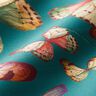 Outdoorstoff Canvas Schmetterlinge – hellpetrol,  thumbnail number 2