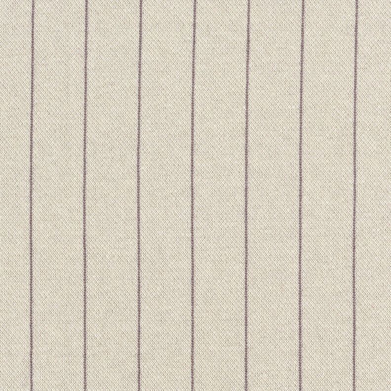 Strickjacquard Nadelstreifen – beige/dunkelbraun,  image number 1