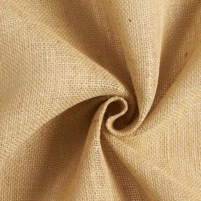 Dekostoff Jute Lurex 150 cm – natur/gold, 