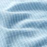 Musselin/ Doppel-Krinkel Gewebe garngefärbte Streifen | Poppy Fabrics – brilliantblau/weiss,  thumbnail number 2