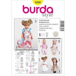 Puppenkleider | Burda 8308, 