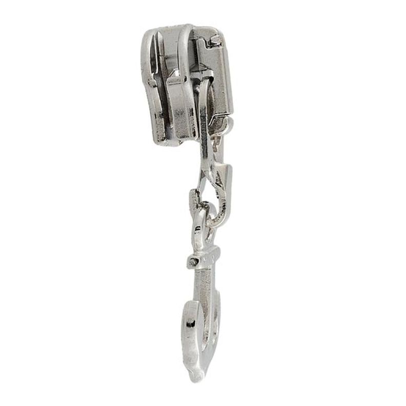 Reißverschluss-Schieber Anker, 5 mm  | Prym – silber metallic,  image number 2