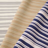 French Terry unregelmäßige Streifen – indigo/rosé,  thumbnail number 5