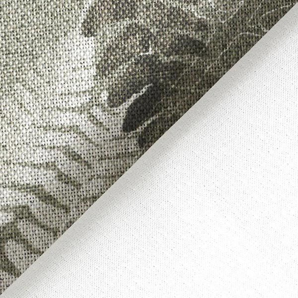 Verdunkelungsstoff Farn – khaki | Reststück 100cm