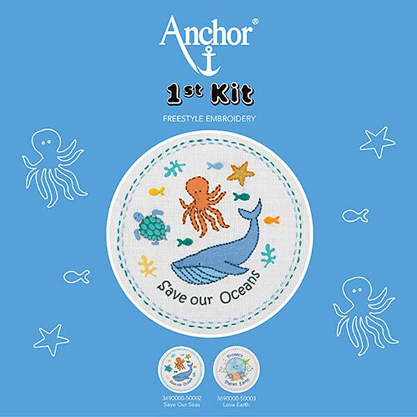 Stickset für Anfänger Save our Seas, image number 1