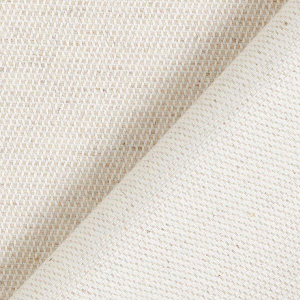 Dekostoff Jacquard Naturlook – dunkelbeige